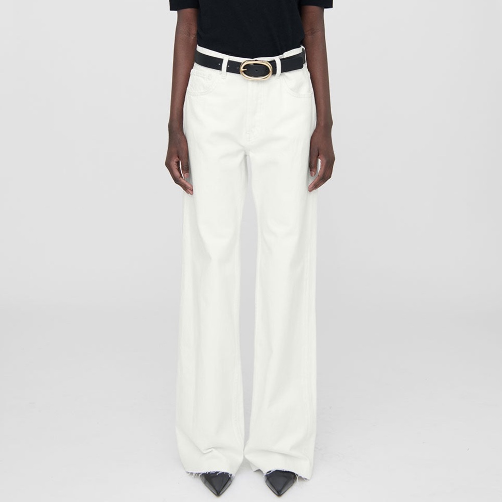 Anine Bing Hugh Jean in Ivory